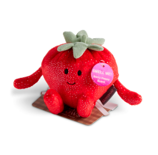 Demdaco Smello' Fellows Berry Happy Scented Plush - 6in,