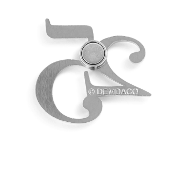 Demdaco 25th Anniversary Magnetic Frame Charm - 1.5in