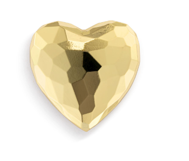 Demdaco Gold Heart Magnetic Frame Charm - 1.5in