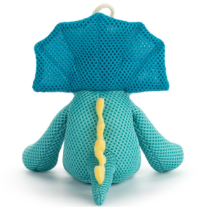 Demdaco Triceratops Bath Time Plush - 2x6in