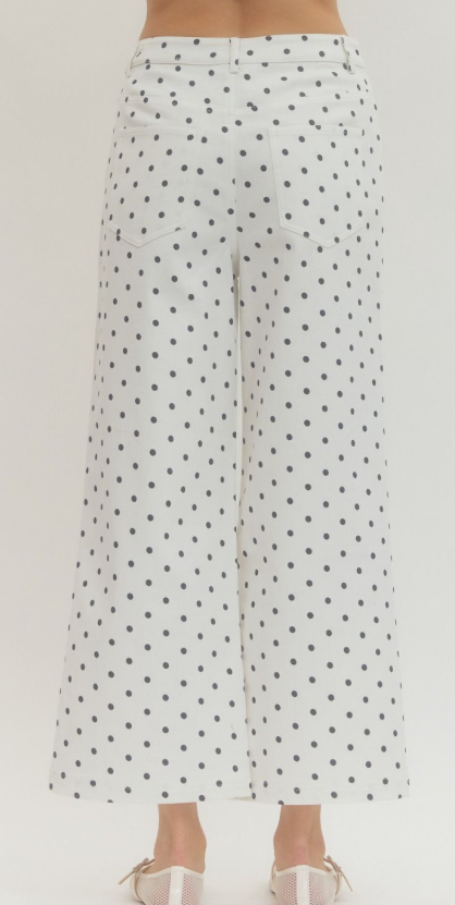 Entro Polka Dot Denim