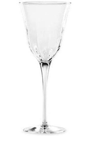 Vietri Optical Clear Glass- Wine