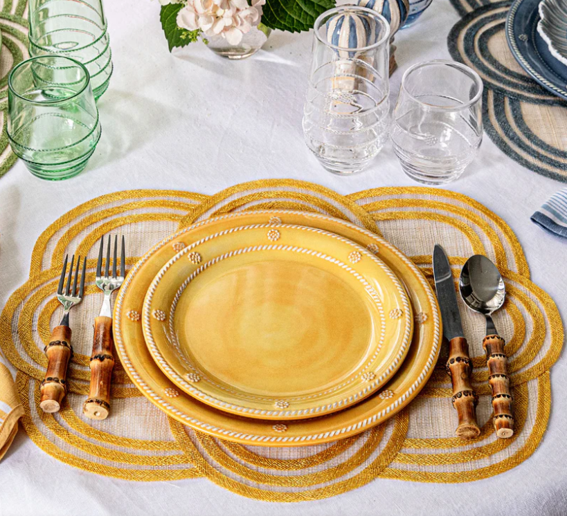 Juliska Melamine Dinner Plate- Sunshine