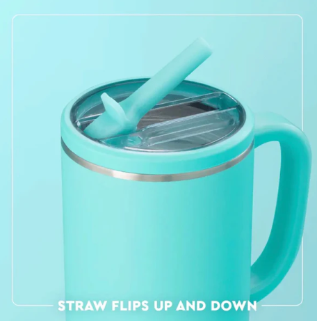 Swig Flora Azul Mega Mug 30oz