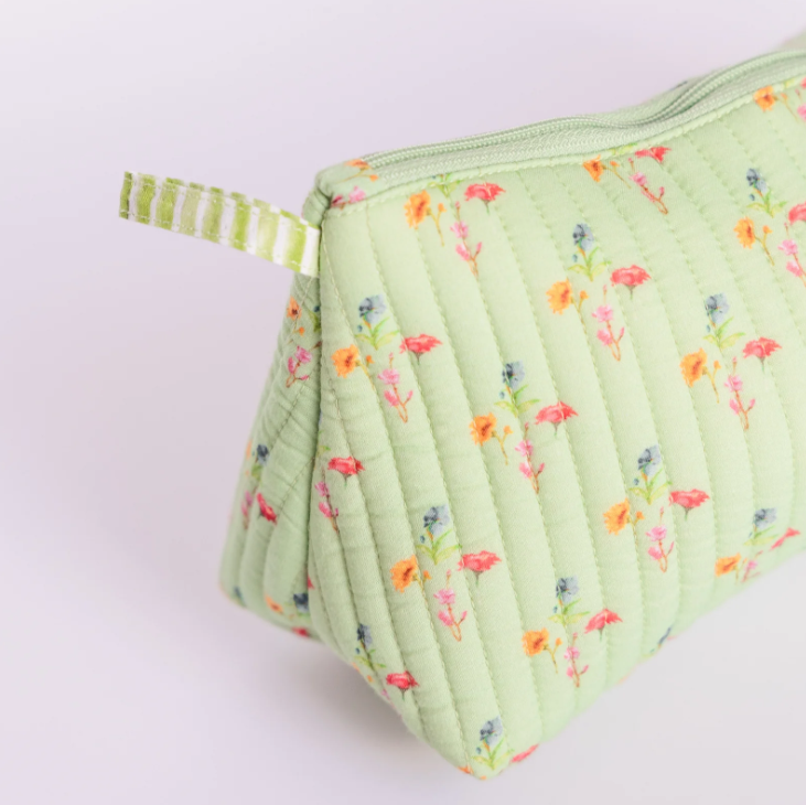 Anne Neilson Small Green Multi Cosmetic Bag
