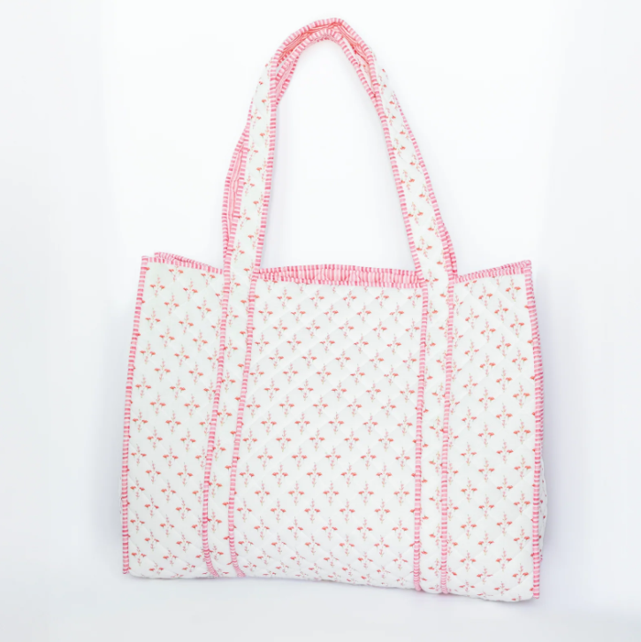 Anne Neilson Large Pink Multi Tote Bag