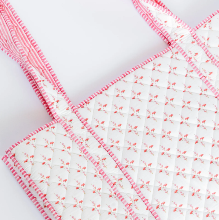 Anne Neilson Large Pink Multi Tote Bag