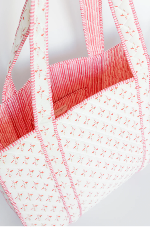 Anne Neilson Large Pink Multi Tote Bag