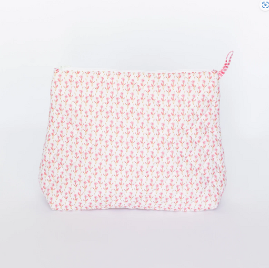 Anne Neilson Large Bloom Floral Cosmetic Bag
