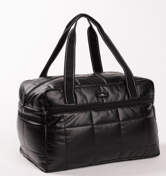 Scout First Class Duffle Medium Bag-Black Box Quilted