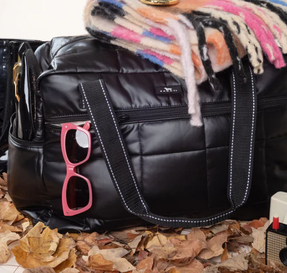 Scout First Class Duffle Medium Bag-Black Box Quilted