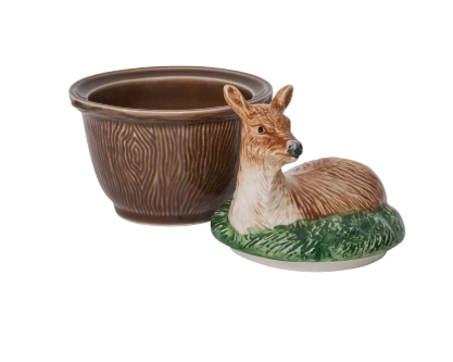 Juliska Forest Walk Deer Bowl with Lid - Multi