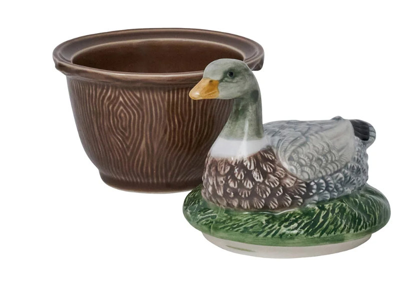 Juliska Forest Walk  Duck Bowl with Lid - Multi