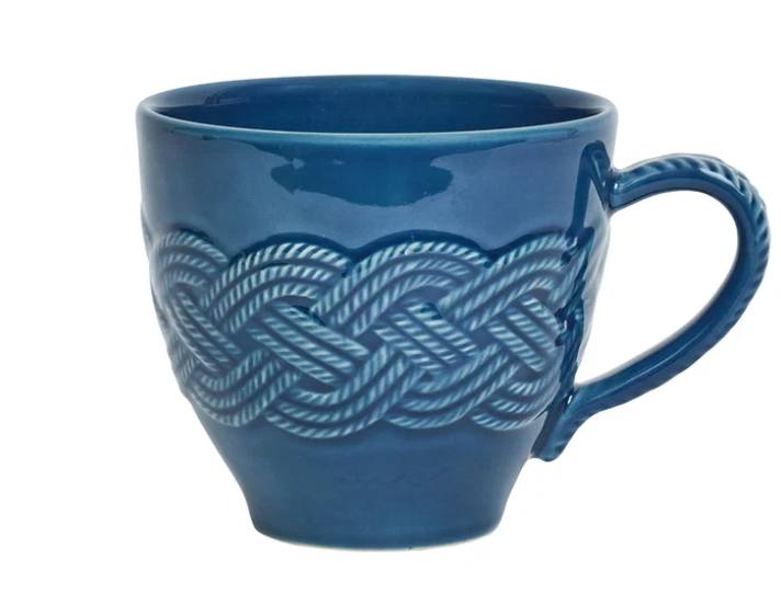 Juliska Le Panier Mystic Knot Mug- Denim