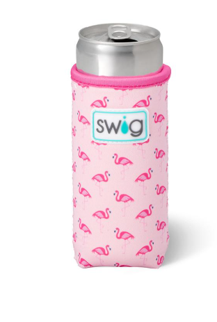 Swig Flamingos Slim Can Coolie