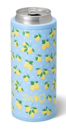 Swig Lemon Meringue Skinny Can Cooler 12oz