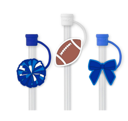 Swig We've Got Spirit Royal Straw Topper Set