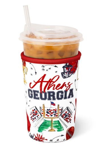 Swig Tailgates in Athens Iced Cup Coolie (Medium)