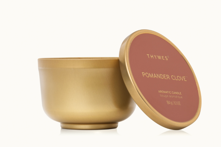 Thmyes Pomander Clove Candle Tin