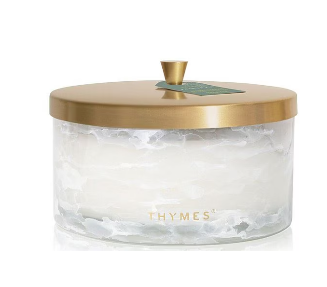 Thymes Frasier Fir Tidings Statement 4-Wick Candle, 21 oz