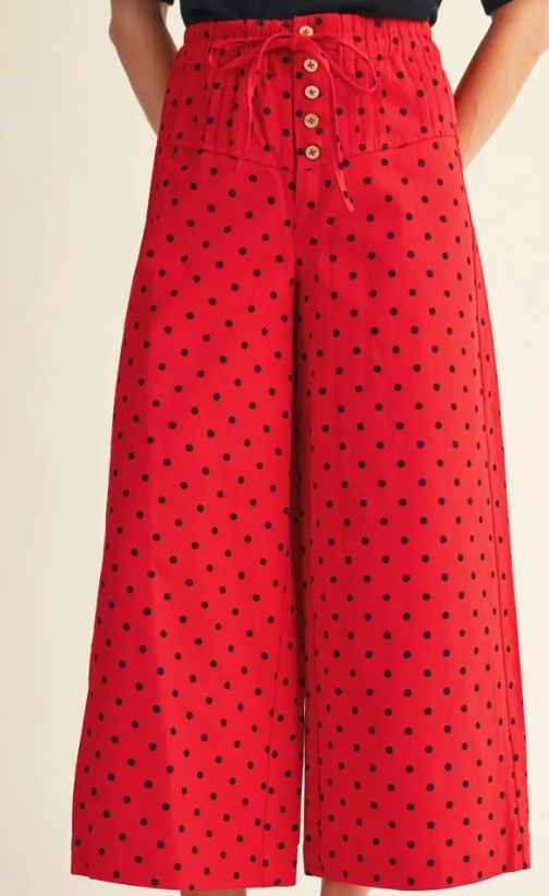 Red Hot Polka Pants