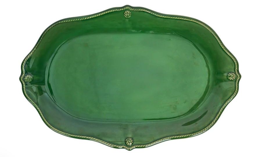 Juliska Berry & Thread 16" Platter - Basil