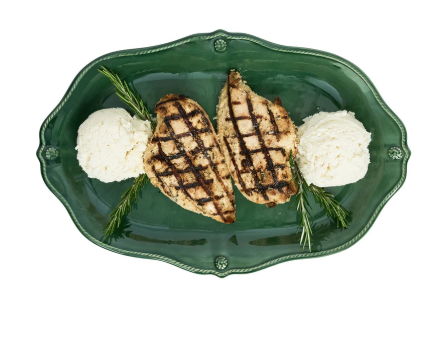 Juliska Berry & Thread 16" Platter - Basil