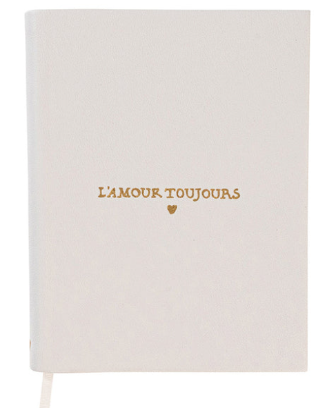 Juliska L'Amour Toujours  Embossed Journal - Gold