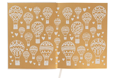 Juliska L'Amour Toujours  Embossed Journal - Gold