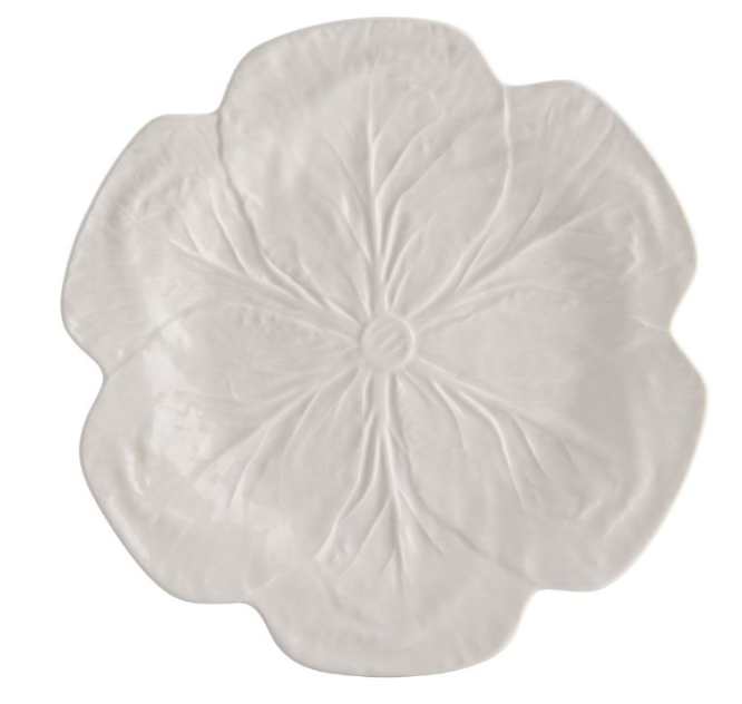 Bordallo Pinheiro Cabbage Beige Dinner Plate