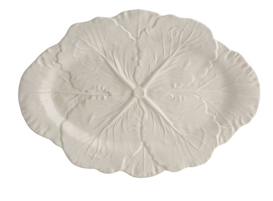 Bordallo Pinheiro Cabbage Small Oval Platter