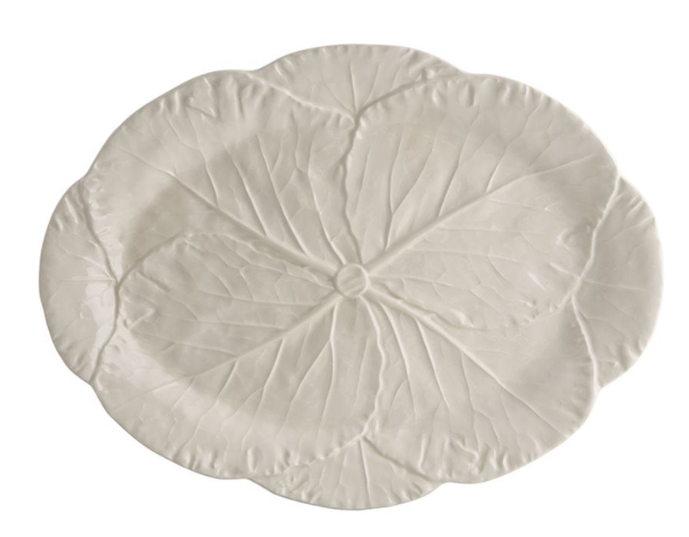 Bordallo Pinheiro Cabbage Large Oval Platter