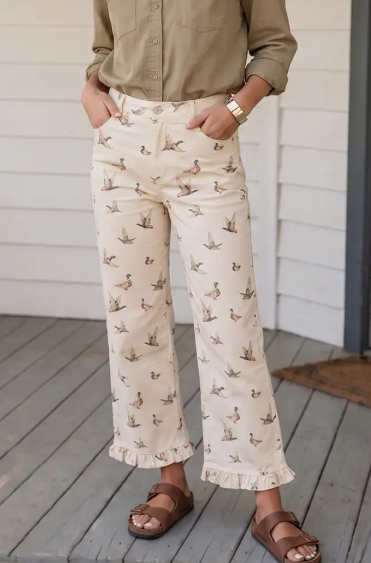 Feathered Fields Pants