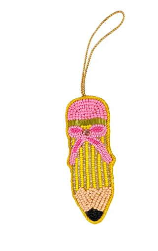 The Darling Effect Handcrafted Beaded Ornament Pencil
