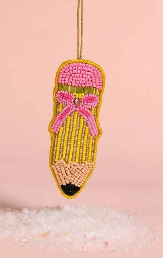 The Darling Effect Handcrafted Beaded Ornament Pencil