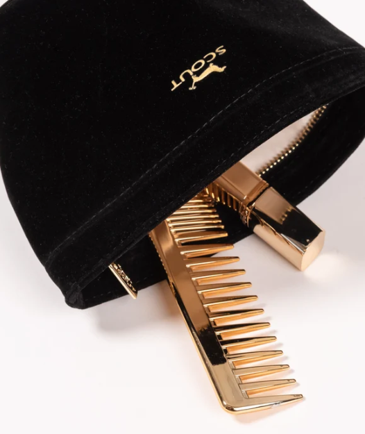 Scout Crown Jewels Pouch Medium Accessory- Black Velvet