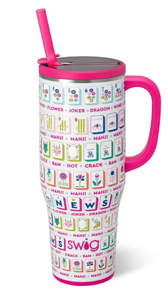 Swig Mahjong Tiles Mega Mug 40oz