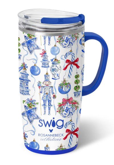Swig Chinoiserie Ornaments Travel Mug 22oz