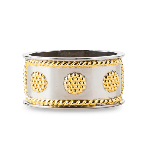 Juliska Berry & Thread Silver/Gold Napkin Ring