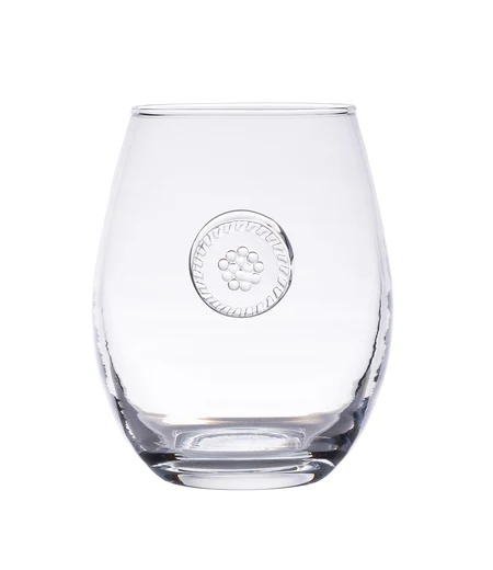 Juliska Berry & Thread Stemless Wine Glass