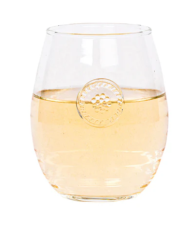 Juliska Berry & Thread Stemless Wine Glass