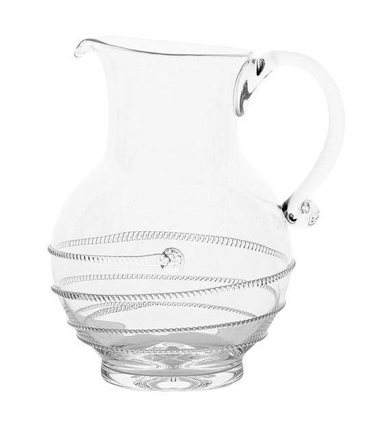 Juliska Amalia Round Glass Pitcher