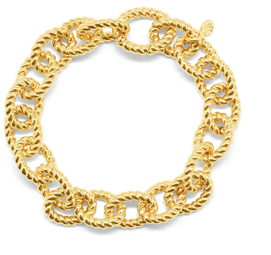 Capucine De Wulf Victoria Small Chain Bracelet, 8" - Gold