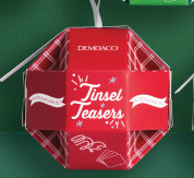 Demdaco Tinsel Teasers Game Ornament