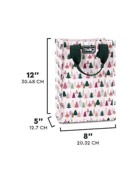 Swig Tinseled Trees Reusable Bag (Tall)