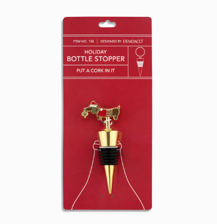 Demdaco Holiday Bottle Stopper