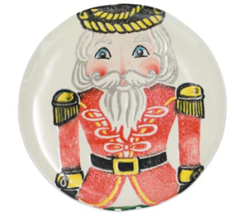 Vietri Nutcracker Dinner Plate