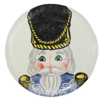 Vietri Nutcracker Dinner Plate