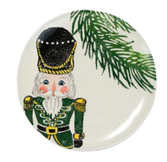 Vietri Nutcracker Salad Plate