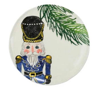 Vietri Nutcracker Salad Plate